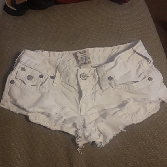 True Religion Pants - True Religion Joey Cut offs sz 26.